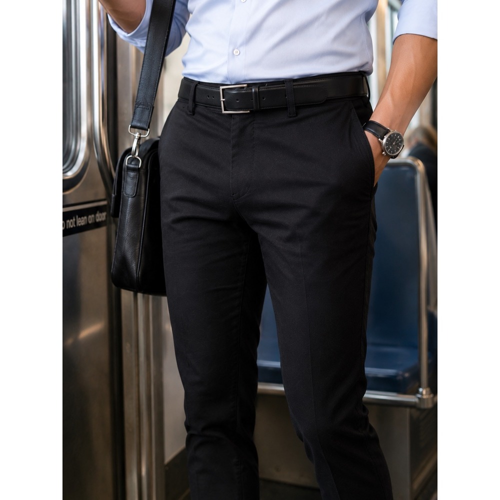 Banana Republic Core Temp Non Iron Slim Fit Chino Pants Dark‎ Gray 31x32 Mens